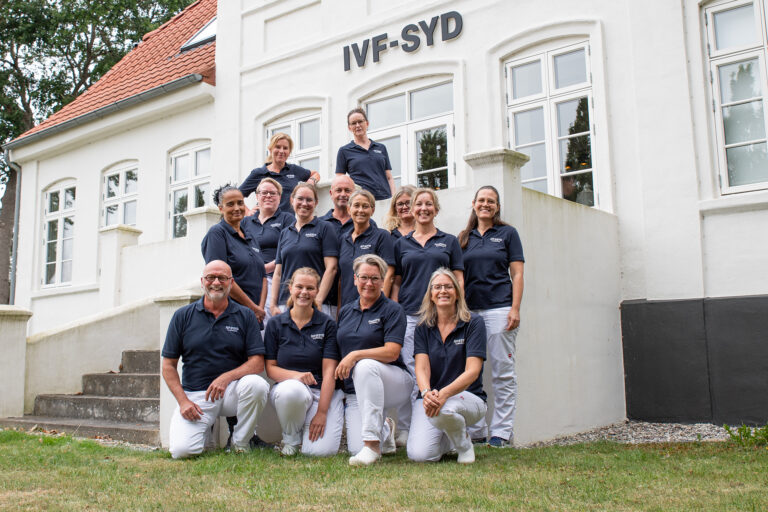 Teamet hos IVF-SYD, der rådgiver og behandler ved ægdonation